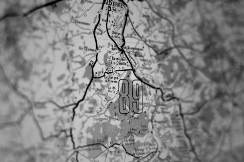 Je vais faire une boucle en prenant les routes qui bordent le "89".